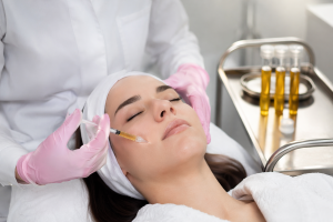 Zabieg kosmetyczny w klinice medycznej